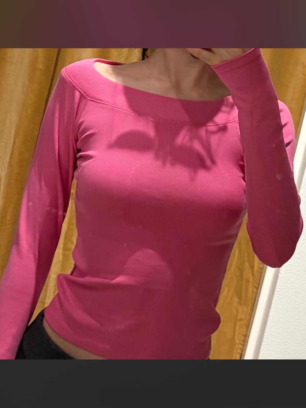 BEAUTIFUL HOT PINK TOP